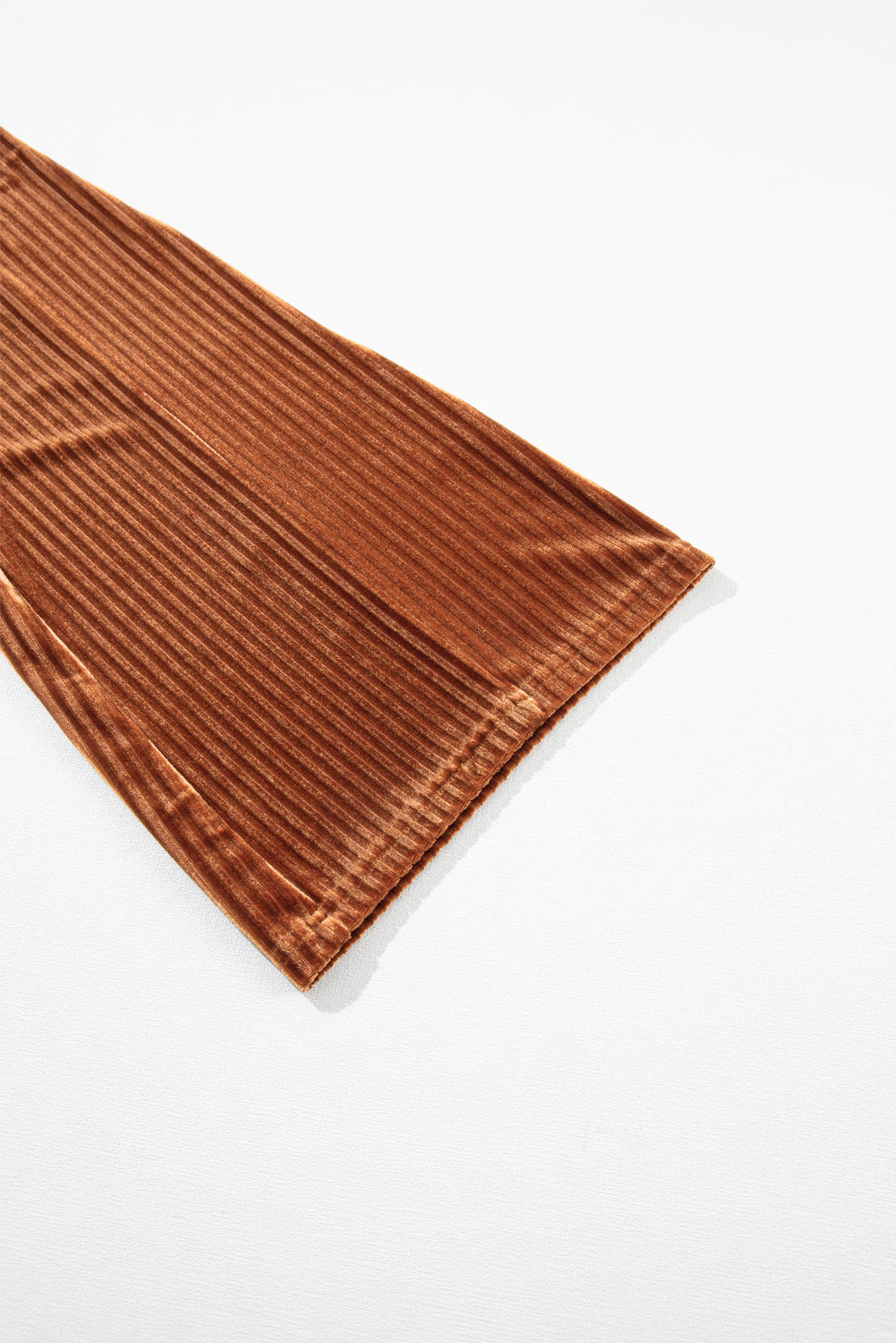 Chestnut High Waist Flare Corduroy Pants
