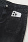 Black Wide Leg Pocketed High Waist Jeans