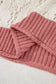 Delicacy Embroidered Flowers Colorblock Edge Hollowed Sweater