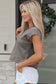 Medium Grey Mineral Wash Boxy Fit Cotton Tank Top