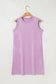 Phalaenopsis Mineral Wash Tank Mini Dress with Pockets
