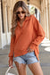 Moss Green Buttoned Collared Raw Detail High Low Baggy Sweatshirt with Slits