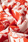 Red High Split Floral Western Cowgirl Maxi Skirt