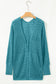 Redwood Burl Mix Pattern Hollowed Knit Open Front Cardigan
