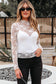 Black Sheer Floral Lace Mesh Mock Neck Long Sleeve Top