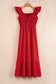 Pink V Neck Flutter Sleeve Smocked Bodice High Waist Ruffle Maxi Dress