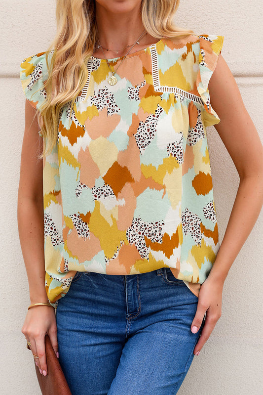 Abstract Printed Flutter Tank