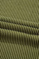 Jungle Green Textured Knit Exposed Stitching T-shirt