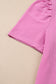 Parchment Corded Knit Crew Neck Puff Sleeve Shift Mini Dress