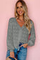 Green Lightweight Buttoned Front Crochet Cardigan