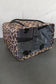 Leopard Waterproof Canvas Toiletry Bag