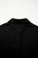 Black 3 Pcs Crop Tank Top Shorts with Cardigan Lounge Set