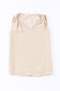 Apricot V Neck Knotted Shoulder Tank