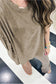 Sage Green Vintage Washed Short Dolman Sleeve Oversized T Shirt