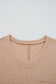 Parchment Plus Size Drop Shoulder Knit Tunic Top