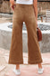 Breen Cropped High Rise Wide Leg Jeans