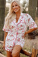 White Cowgirl Country Print Pajamas Set