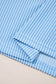 Corded Knit Color Block Pocketed Crew Neck T Shirt