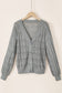 Green Lightweight Buttoned Front Crochet Cardigan