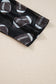 Black Game Day Rugby Mesh Sheer Long Sleeve Top