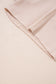 Parchment Spiral Ribbed Short Sleeve V Neck Buttoned Romper with Pocket