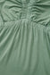Textured V Neck Flutter Sleeve Ruffled Maxi Dress