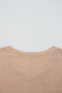 Parchment Plus Size Drop Shoulder Knit Tunic Top