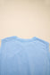 Myosotis 2 Pieces Mineral Wash Cotton Tank Top Lined Split Skirt Set