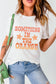 White SOMETHING IN THE ORANGE Graphic Crew Neck T Shirt