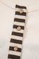 Parchment Plus Size Waffle Colorblock Striped Plaid Patchwork Half Button Pullover
