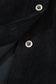 Blue Corduroy Shirt Style Full Button Long Sleeve Shift Mini Dress
