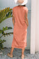 Wisteria Mineral Wash Pocketed T-shirt Long Dress