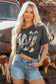 Carbon Grey Vintage Yall Cowboy Boots Graphic Tee