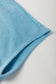 Mist Blue Mineral Wash Drawstring Waist Hollow Out Back Short Sleeve Romper