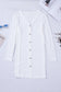 White Open-Front Button Cardigan