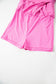 Sachet Pink Plain Sleeveless Loop Drawstring Cinched Waist Romper