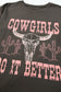 Gray COWGIRLS DO IT BETTER Graphic Print Oversized T Shirt