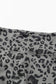 Gray Classic Leopard Print Active Leggings