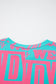 Green Howdy Cowboy Letter Printed Western Fashion Tee