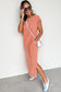 Wisteria Mineral Wash Pocketed T-shirt Long Dress