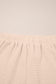 Apricot Textured V Neck T Shirt and Shorts Set