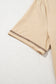 Apricot RODEO Horseshoe Embroidered Patch Pocket T Shirt