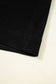 Black Corduroy Sleeveless Mini Dress With Patched Pockets
