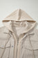 Laurel Green 2 in 1 Thermal Knit Textured Hooded Jacket