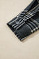 Black Plaid Print Textured Knit Buttoned Shacket