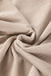 Chestnut Ribbed Corduroy Oversized Sweatshirt